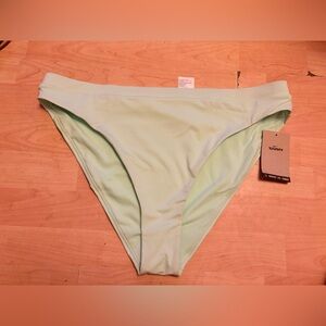 NEW NIKE swim Bikini Bottom Lime Green Size XXL women Plus Curvy O10